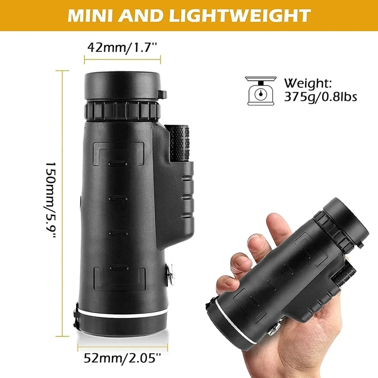 ULTRAVIEW™ - Monocular con Ultra Zoom + Envío GRATIS