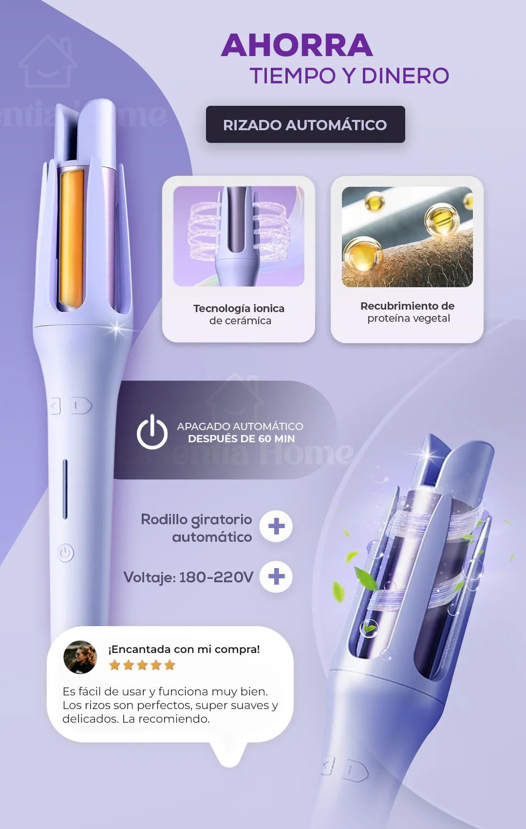 RIZAPRO™ - Rizador de Cabello Automático + Envío GRATIS